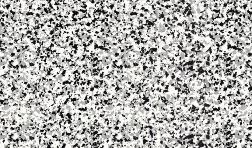 Cookies & Cream (L) on N14 White Base flake colour – Resinox Coatings