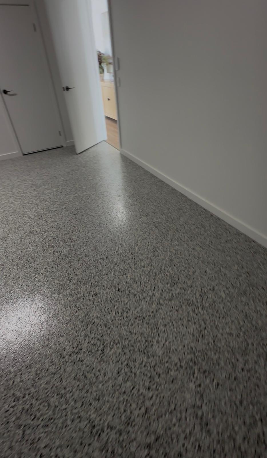 Flake Epoxy Garage Floor — Morayfield