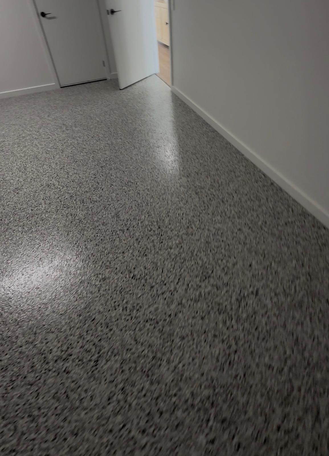 Flake Epoxy Garage Floor — Morayfield